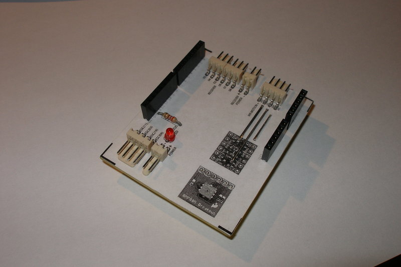 Arduino One Shield 10 PCB  Montada